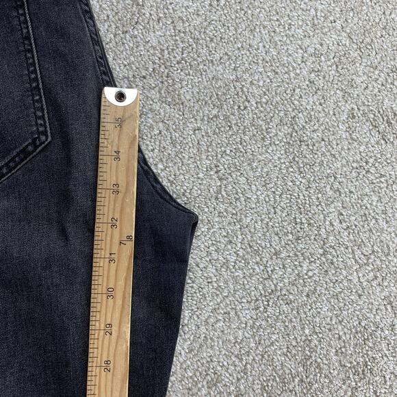 Free People Women Jeans Bottom Flare Size 31 Pull On Stretch 32" Inseam F8 - Picture 8 of 9